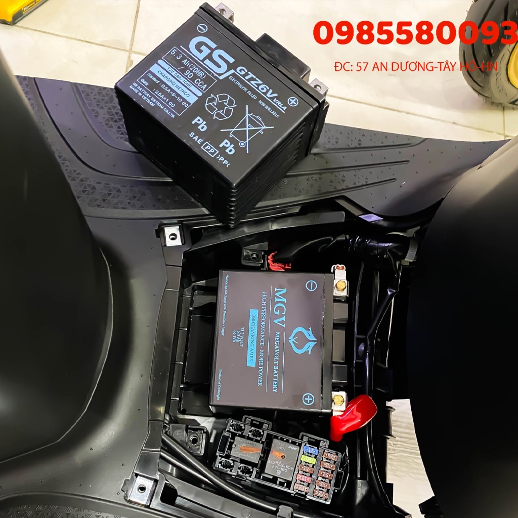 Bình pin MGV - MEGAVOLT BATTERY 250CA - 350CA - 1000CA+