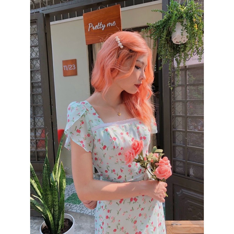 Floral Dress - Đầm dài hoạt tiết hoa