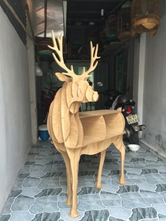 Kệ hươu trang trí