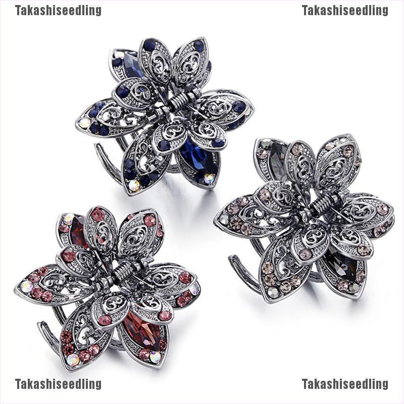 Kẹp Tóc Hình Con Cua Đính Đá Lấp Lánh Thời Trang