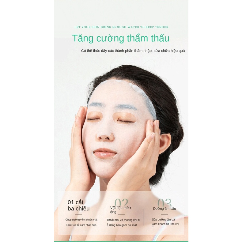 Mặt Nạ Bioaqua Dưỡng Ẩm Làm Trắng Da Chiết Xuất Thiên Nhiên