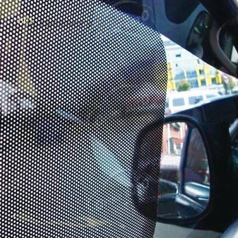 1 Cặp Miếng Dán Tĩnh Điện Che Nắng Cho Cửa Sổ Xe Hơi Ốp