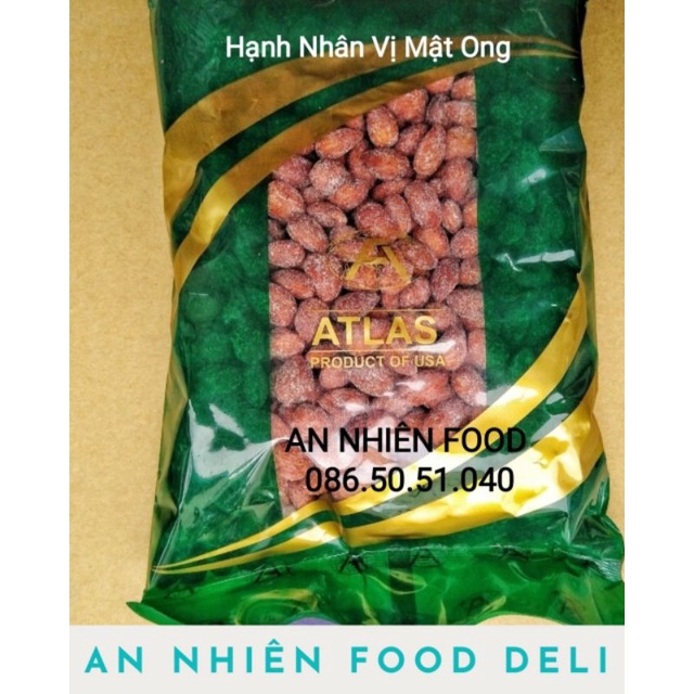 Hạnh Nhân Vị Mật Ong nhập khẩu từ Mỹ hiệu Atlas 1KG