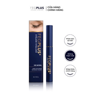 Dưỡng mi FEG Plus+ Eyelash Vitalizer - Mi dài 3-5mm, Không gây quầng thâm
