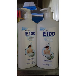 Sữa Tắm E100 Tinh Chất Sữa Dê 520ml