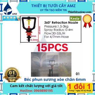 Béc tưới phun sương xòe chống tắc - phun sương hạt đều