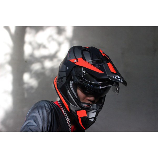 Bán buôn - Mũ bảo hiểm Full.Face Dual Sport Yohe 632A Adventure - Mũ cào cào, chuyên Motor địa hình