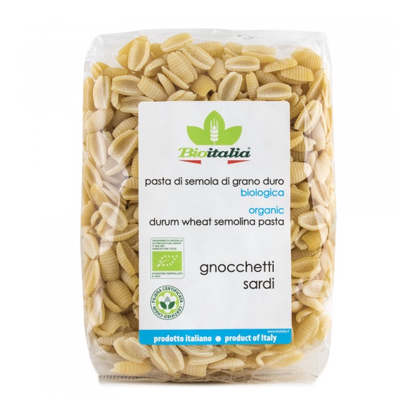 Nui Sò Gnocchetti Sardi Hữu Cơ BioItalia  (500g) - Organic Gnocchetti sardi