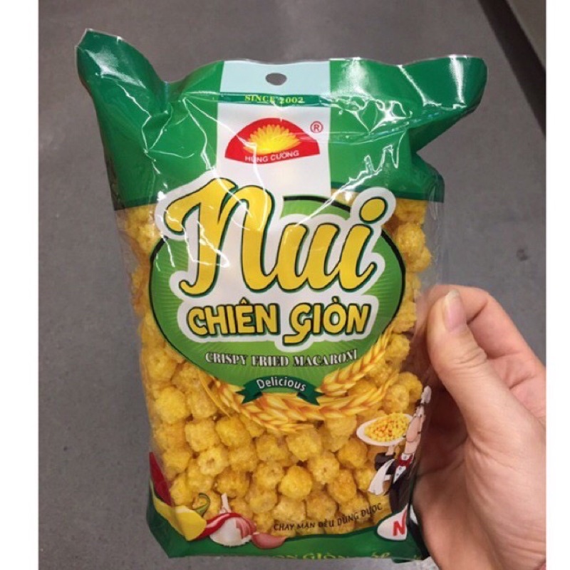 Nui Chiên giòn Hùng Cường Gói 200g/ 500g
