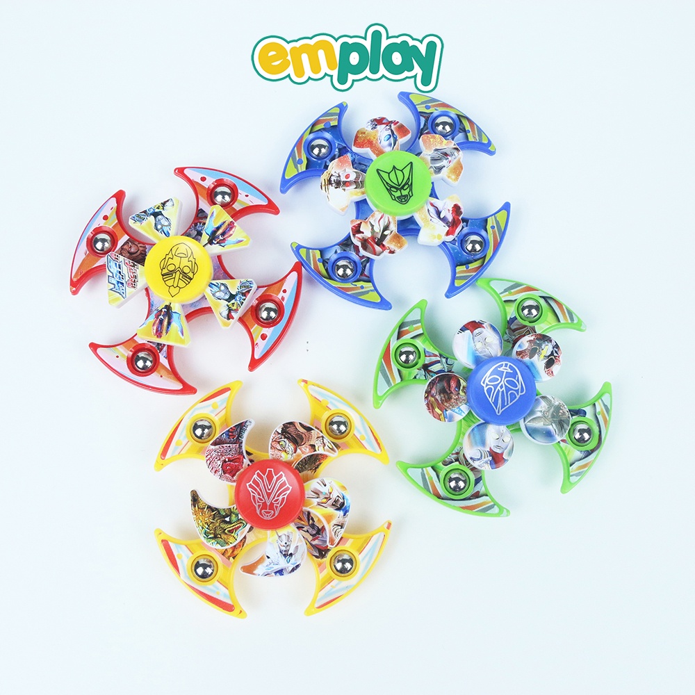 Đồ chơi con quay Spinner vô cực 3 cánh cho bé cao cấp Emplay