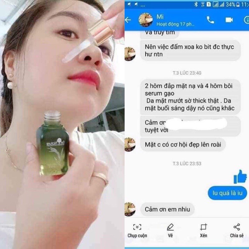 (TẶNG QUÀ) Serum Dầu Gạo & Collagen I’m Nature - Dưỡng Da Trắng Sáng Và Mờ Thâm 20ml | BigBuy360 - bigbuy360.vn