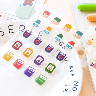 Miếng Dán 40 Sticker Dễ Thương