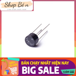 Diode Cầu 2A 2W10 Tròn