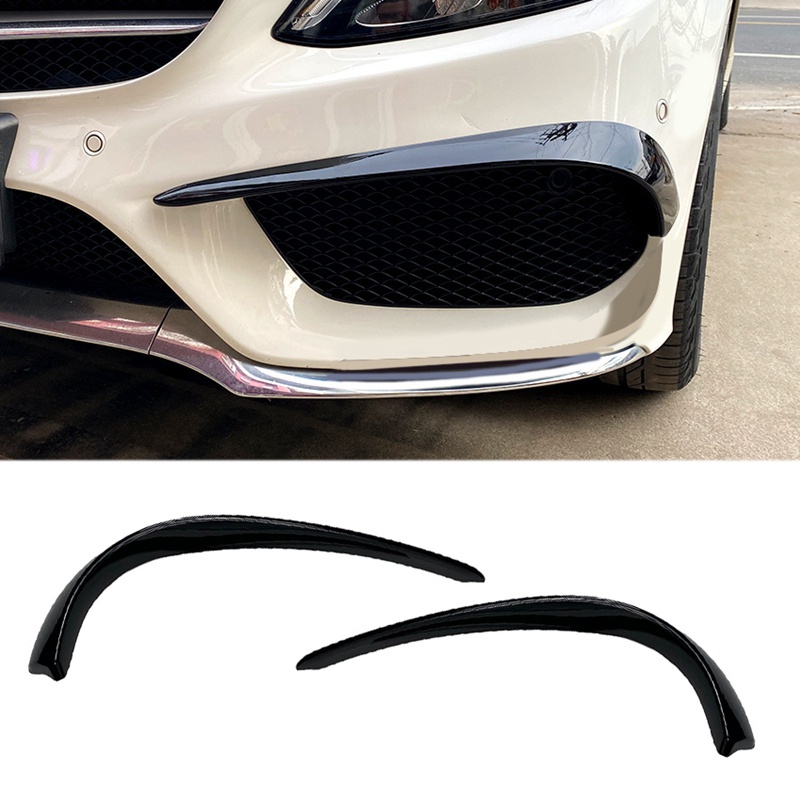 Tấm Chắn Bùn Phía Trước Màu Đen Cho mercedes-benz c-class w205 2015-2019 c200 c43 amg