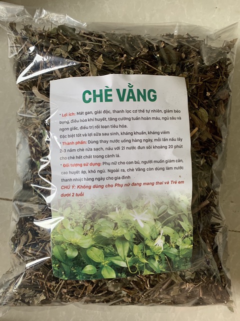 Chè Vằng Sẻ Quảng Trị 1kg chè vằng thơm, thanh nhiệt giải độc - Dược Liệu Quý