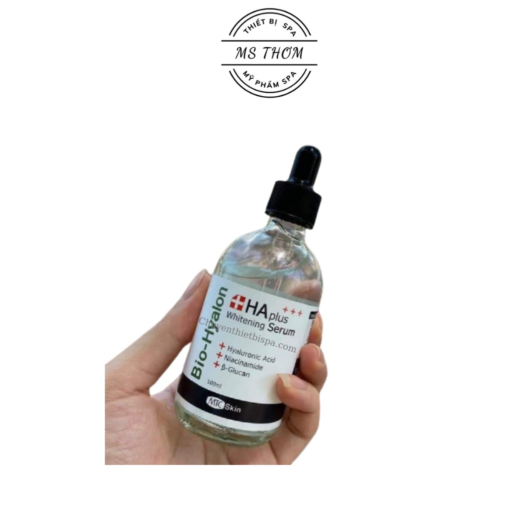 Serum HA Plus Whitening Chính hãng MTC Skin Hàn Quốc chai 100ml cấp ẩm, dưỡng da