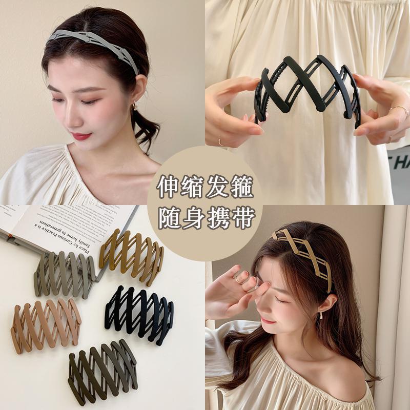 Băng Đô Cài Tóc Thu Gọn Có Răng Chống Trượt Dễ Thu Gọn Cho Nữ