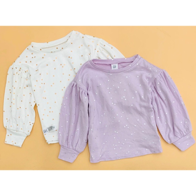 Áo bé gái dài tay