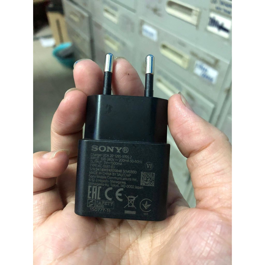 Bộ Cóc Cáp Sạc Sony Xperia UCH20 Chính Hãng Sony