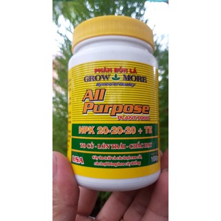 Phân bón NPK chuyên dùng Growmore 20-20-20 + TE ( TO CỦ, LỚN TRÁI, CHẮC HẠT)