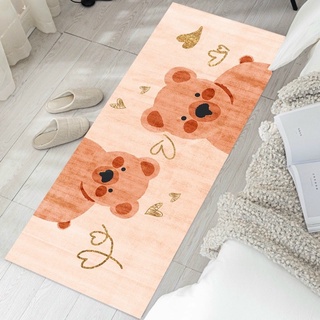 Thảm 3D decor trải sàn đầu giường ( thảm bông mềm mịn )