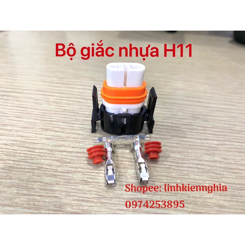 Bộ giắc đực chân H11