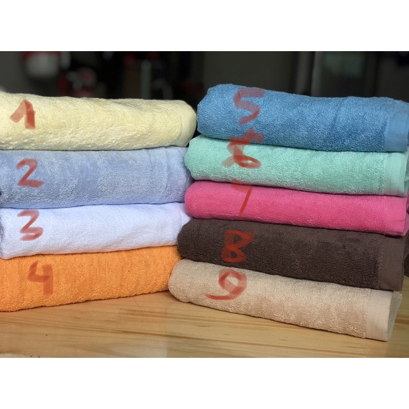 Khăn tắm xuất Nhật kt 70x140cm khăn bông chất cotton 100% hàng xuất dư, không phai màu, không xù lông, thấm hút cực tốt