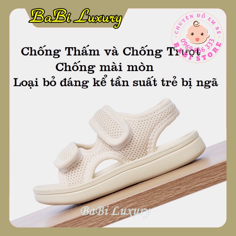 Dép Cho Bé Trai Và Bé Gái Siêu Bền Nhẹ Chống Trượt 4 Màu Sắc Đa Dạng Hiệu Mario Ảnh Thật