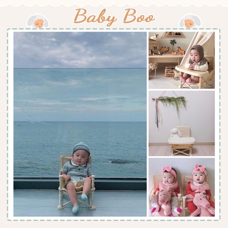 Ghế ngồi, ghế ăn dặm xuất Hàn [ babyboo]