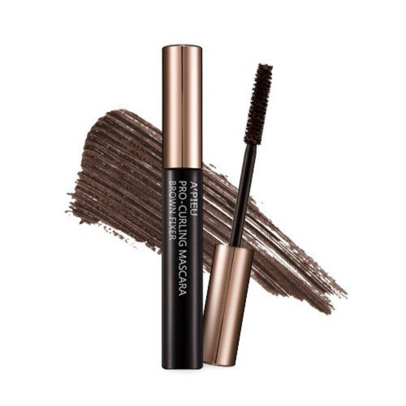 Mascara Apieu Pro Curling Brown Fixer Màu Nâu