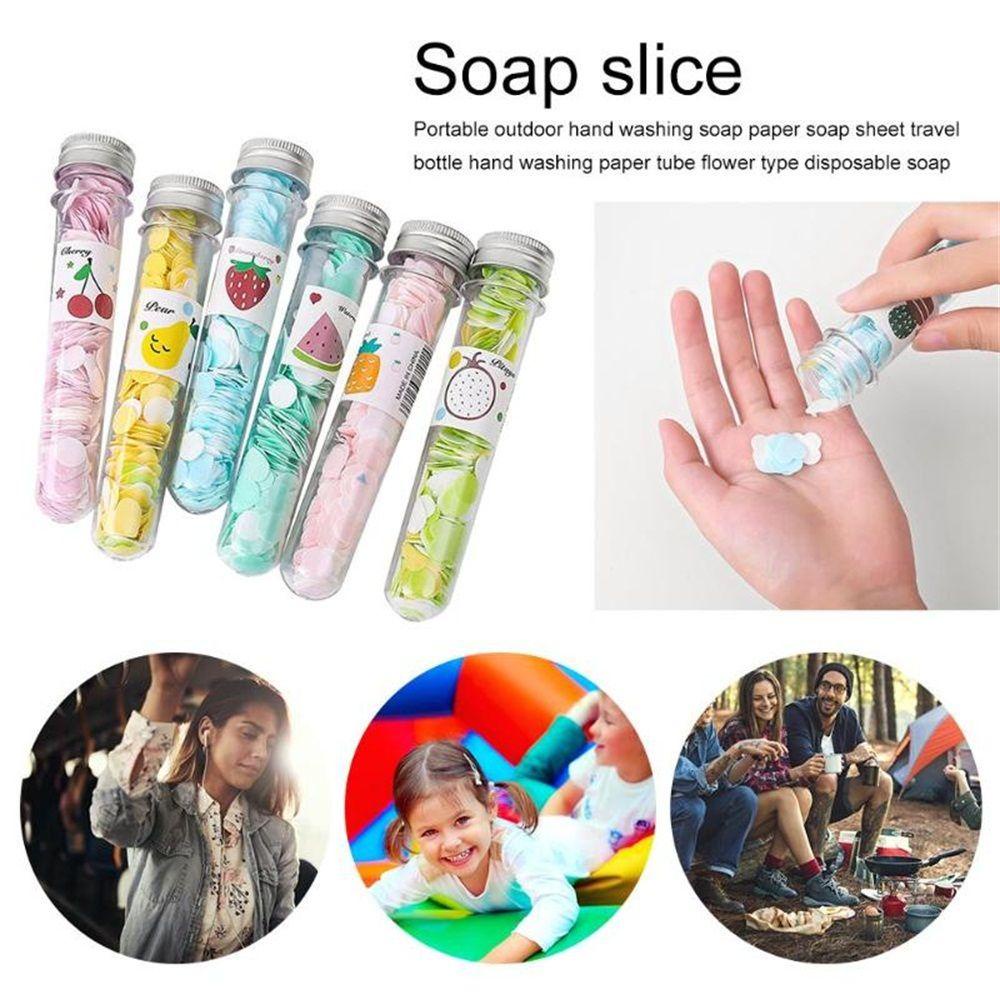 1 / 5 / 10 Ống Xà Phòng Giấy KAREN Khử Trùng Chăm Sóc Sức Khỏe Chống Chảy Xệ