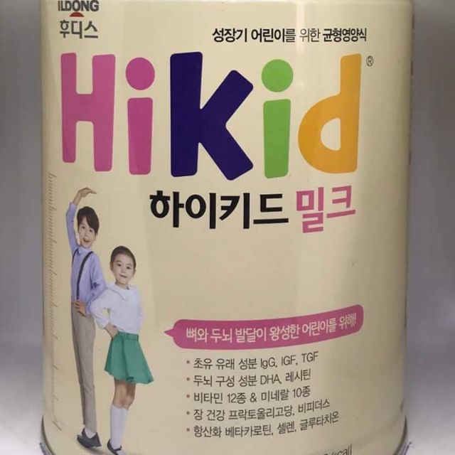 Sữa Hikid vani
