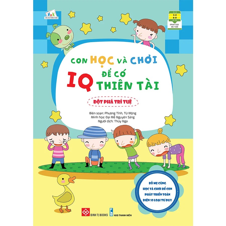 Sách - Con học và chơi để có IQ thiên tài - Đột phá trí tuệ