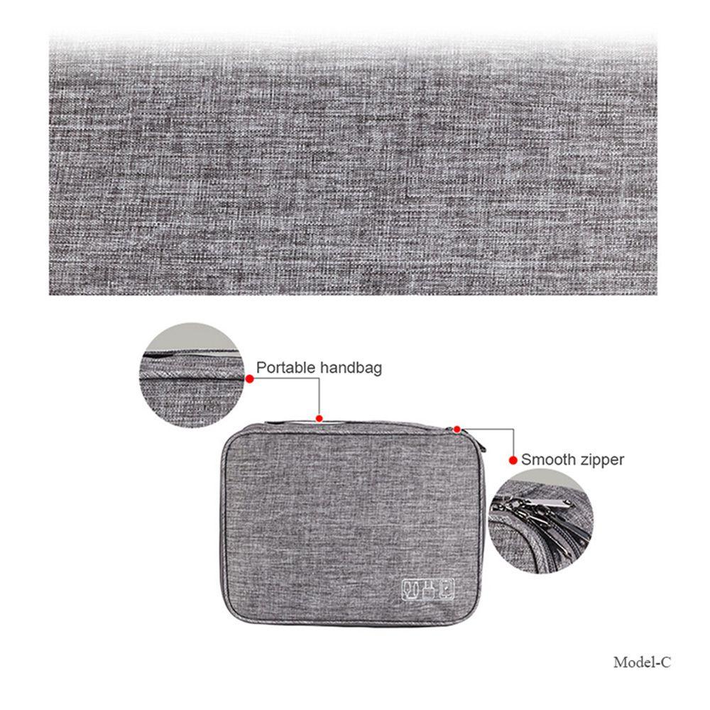 Túi Đựng Phụ Kiện Điện Tử HDD Kỹ Thuật Số Tiện Dụng Khi Đi Du Lịch