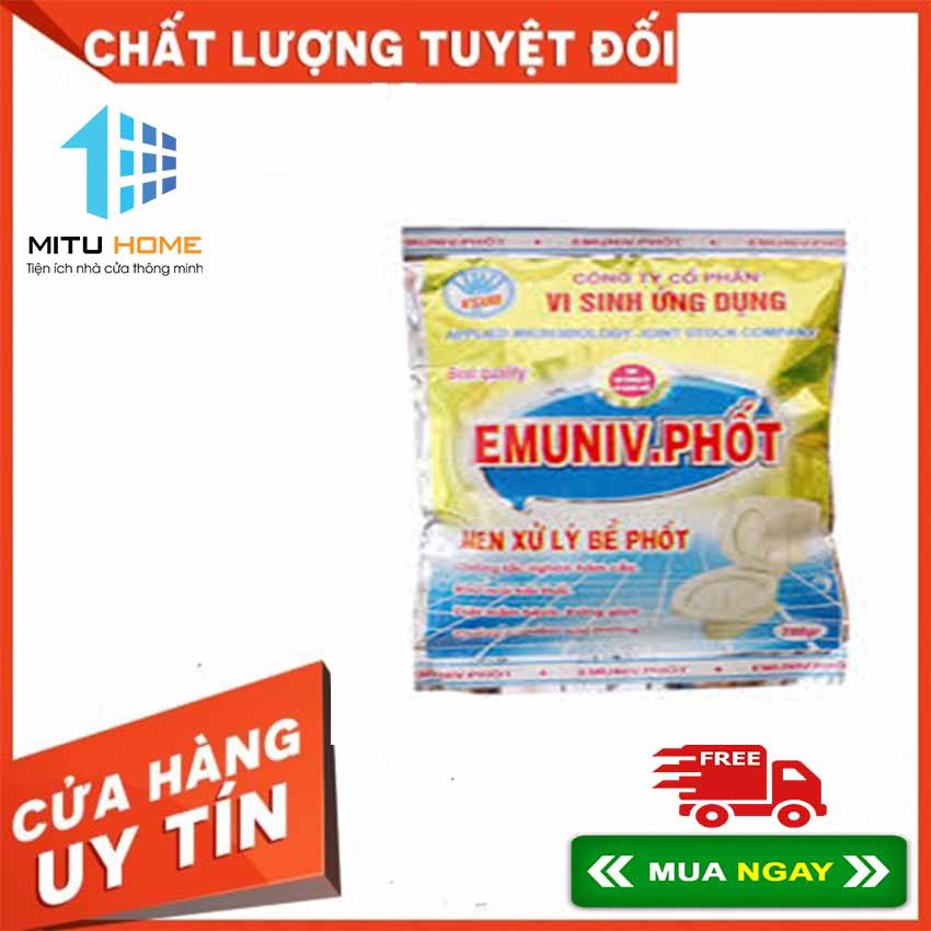[ THÔNG TẮC BỂ PHỐT ] MEN XỬ LÝ CHỐNG TẮC NGHẼN HẦM CẦU NHÀ VỆ SINH EMUNIV.PHỐT - MITUHOME
