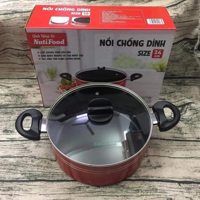 Nồi chống dính green cook size 24cm