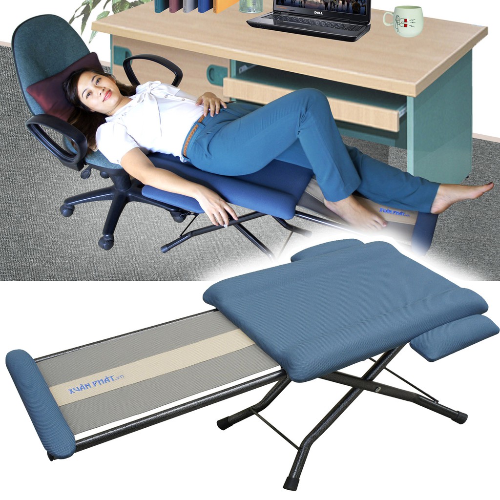 Ghế ngủ văn phòng Mã GN.01 (mầu Xanh đậm)