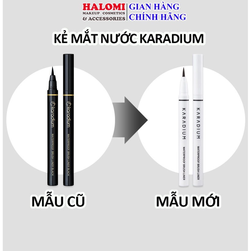 Bút Kẻ Mắt Chống Thấm Nước Và Mồ Hôi Lâu Trôi Siêu Mảnh Chống Nước HALOMI