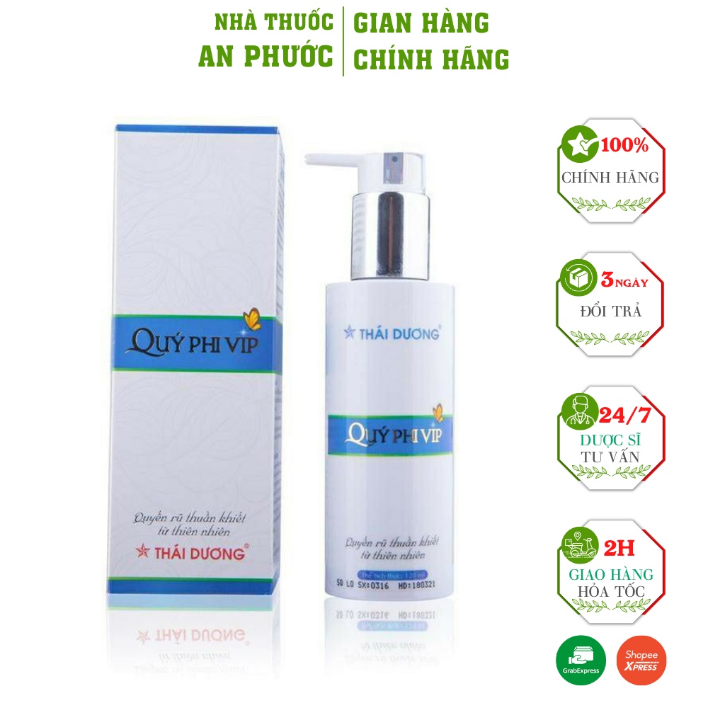 Dung Dịch Vệ Sinh QUÝ PHI VIP Thái Dương ⚡ CAM KẾT CHẤT LƯỢNG  ⚡  Vệ sinh hằng ngày an toàn , hiệu quả