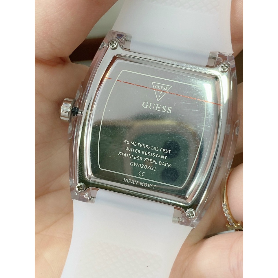 Đồng Hồ Nam guess gw0203g1 gw0203g2 gw0202g1 gw0202g3 , Dây Cao Su / Dây da , Size 43mm