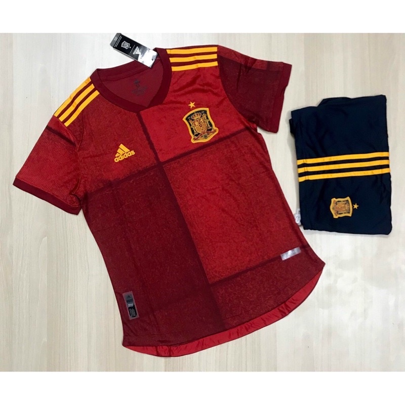 🔥Sét- ÁO BÓNG ĐÁ 2022-2023🔥tuyển TÂY BAN NHA👉Vải Mè Gai Thái
