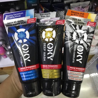 Kem rửa mặt oxy 100g