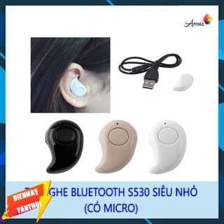 Tai nghe giọt nước bluetooth S530 nhét tai V4.1 ear-pod siêu nhỏ có nghe nhạc