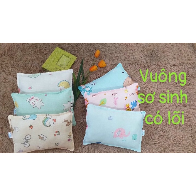 Gối sơ sinh xô 20x30 cm