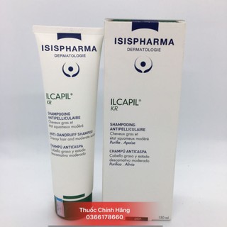 (Chính Hãng Phân Phối) Isis Pharma Dầu Gội Hỗ Trợ Giảm Gàu, Giảm Rụng Tóc ILCAPIL KR 150ml