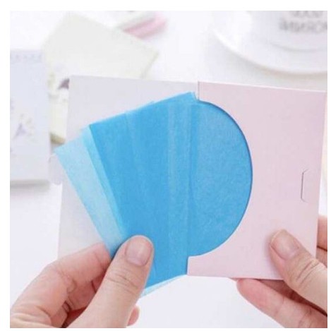 50 tờ giấy thấm dầu Hàng Nội Địa Trung ( 1 gói 50 tờ )
