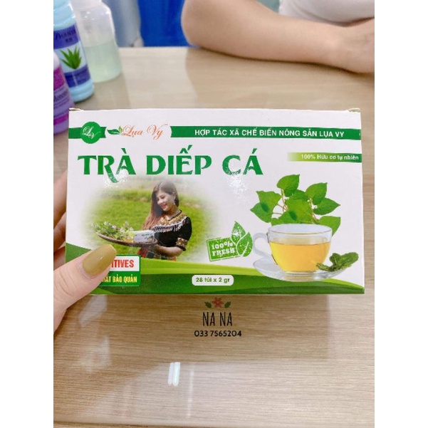 Trà Diếp Cá Lụa Vy_HỖ TRỢ VẪN ĐỀ TRĨ,TÁO BÓN, GIẢI NHIỆT, MÁT GAN