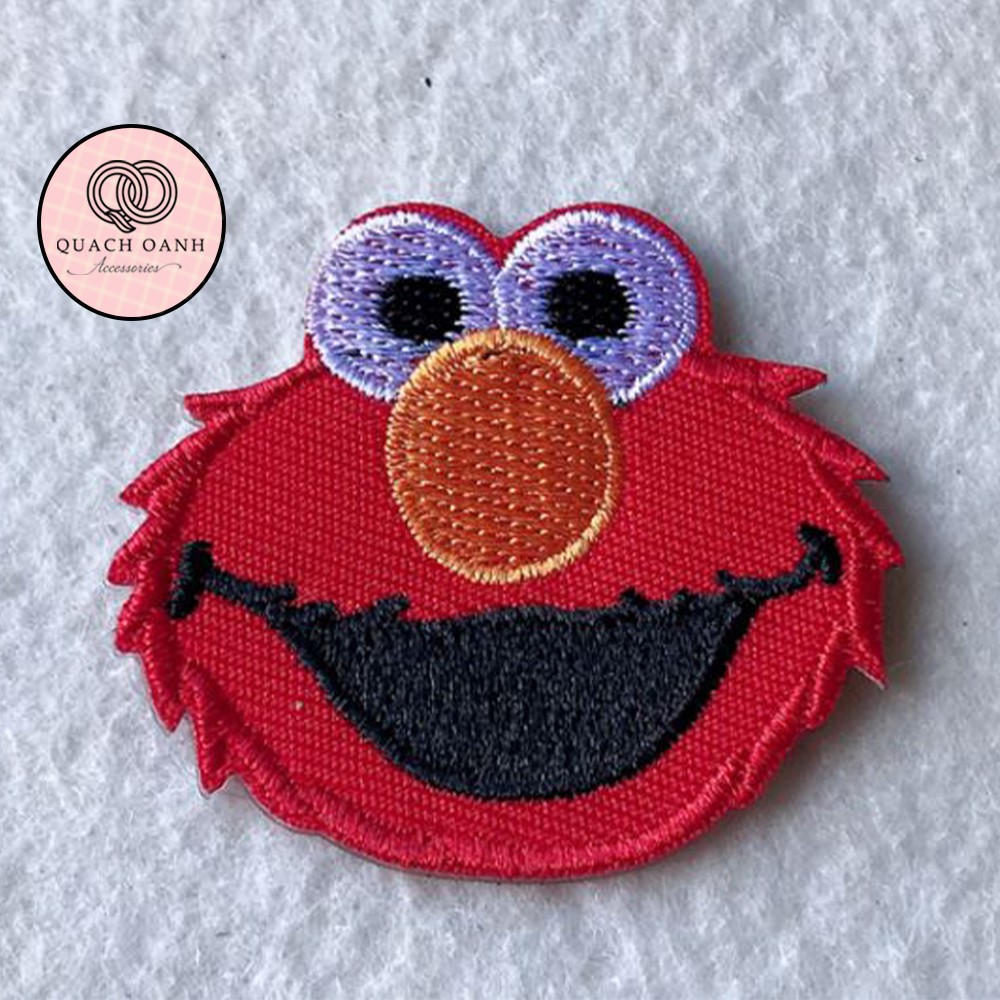Sticker nhãn dán vải thêu hình phim hoạt hình trang trí sổ, vở, mũ bảo hiểm - ST22