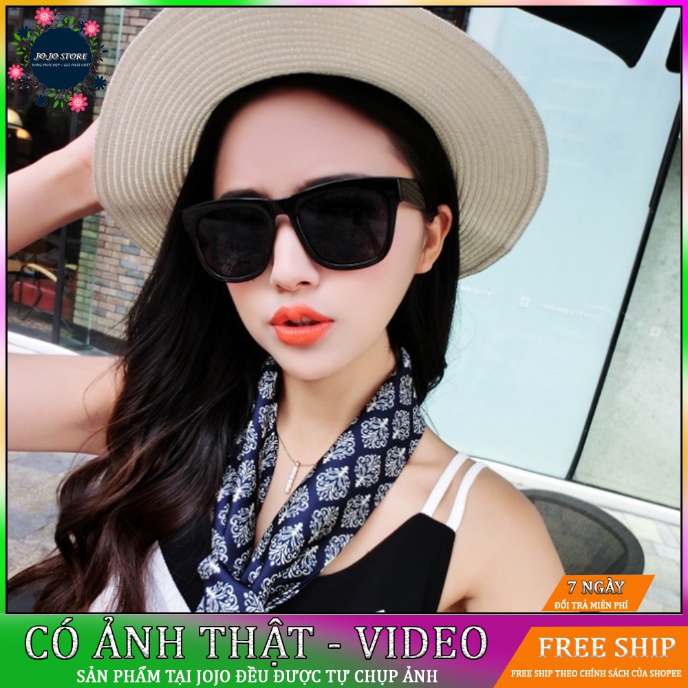 Kính Mát Thời Trang Unisex K04-1 (Đen)