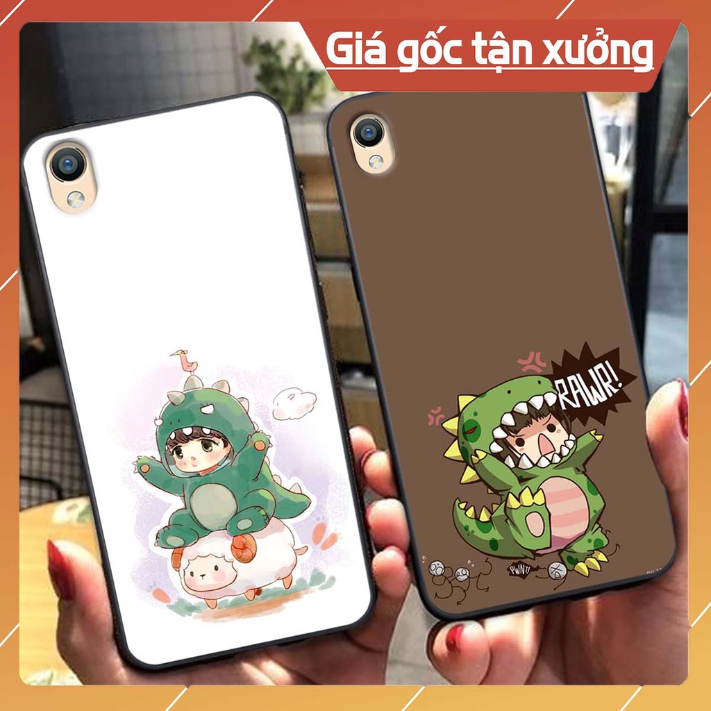 Ốp lưng OPPO A37 / NEO9 khủng long chibi cực đáng yêu. Vỏ lưng OPPO in hình siêu đẹp, cute